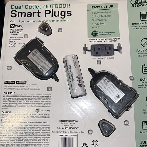 ❤️NEW!!❤️2 Feit Electric Smart Plugs Outlet Plugs. - Picture 14 of 17